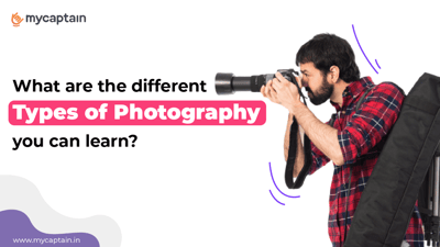 What are the different types of photography you can learn